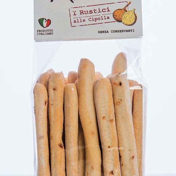 I Rustici, onion breadsticks